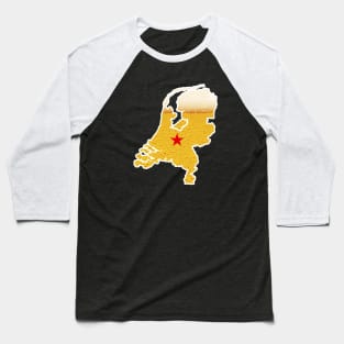 Netherlands country beer Dutch Holland King's day Baseball T-Shirt